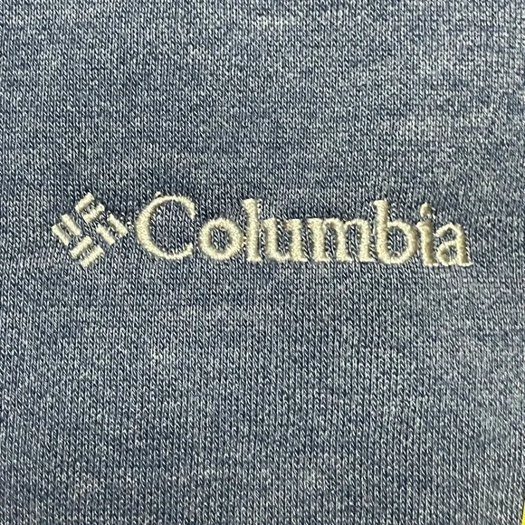 Men's Columbia Hart Mountain II Crewneck Pullover Blue Size: Small - Picture 6 of 10